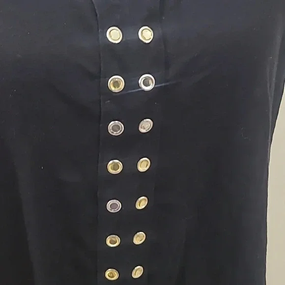 Ana studded rhinestone detail dolman sleeve flowy top - Picture 2 of 3